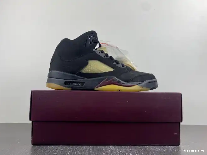 Ma Maniere Air Jordan 5 A Black FD1330-001 x 0408